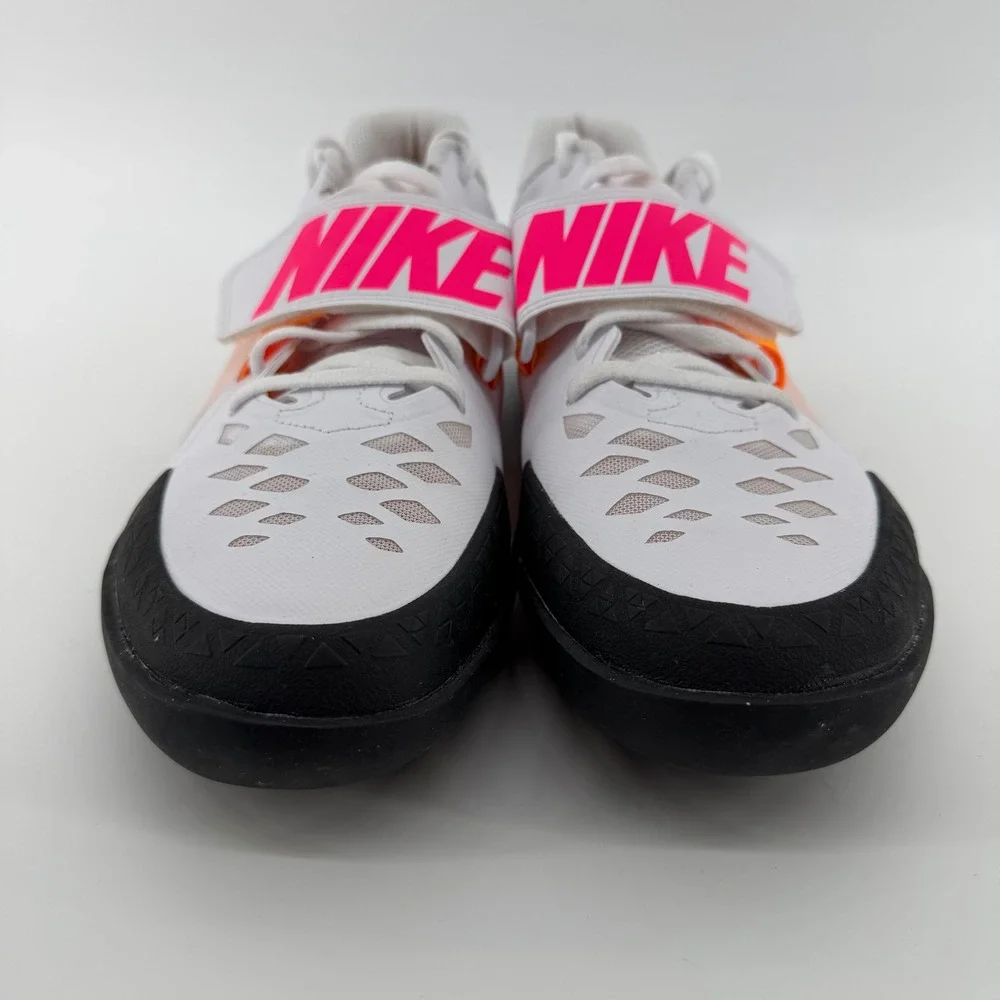 Nike Zoom SD 4 Throwing Shoes Mens 11.5 White Black Pink 685134-102 Track Field